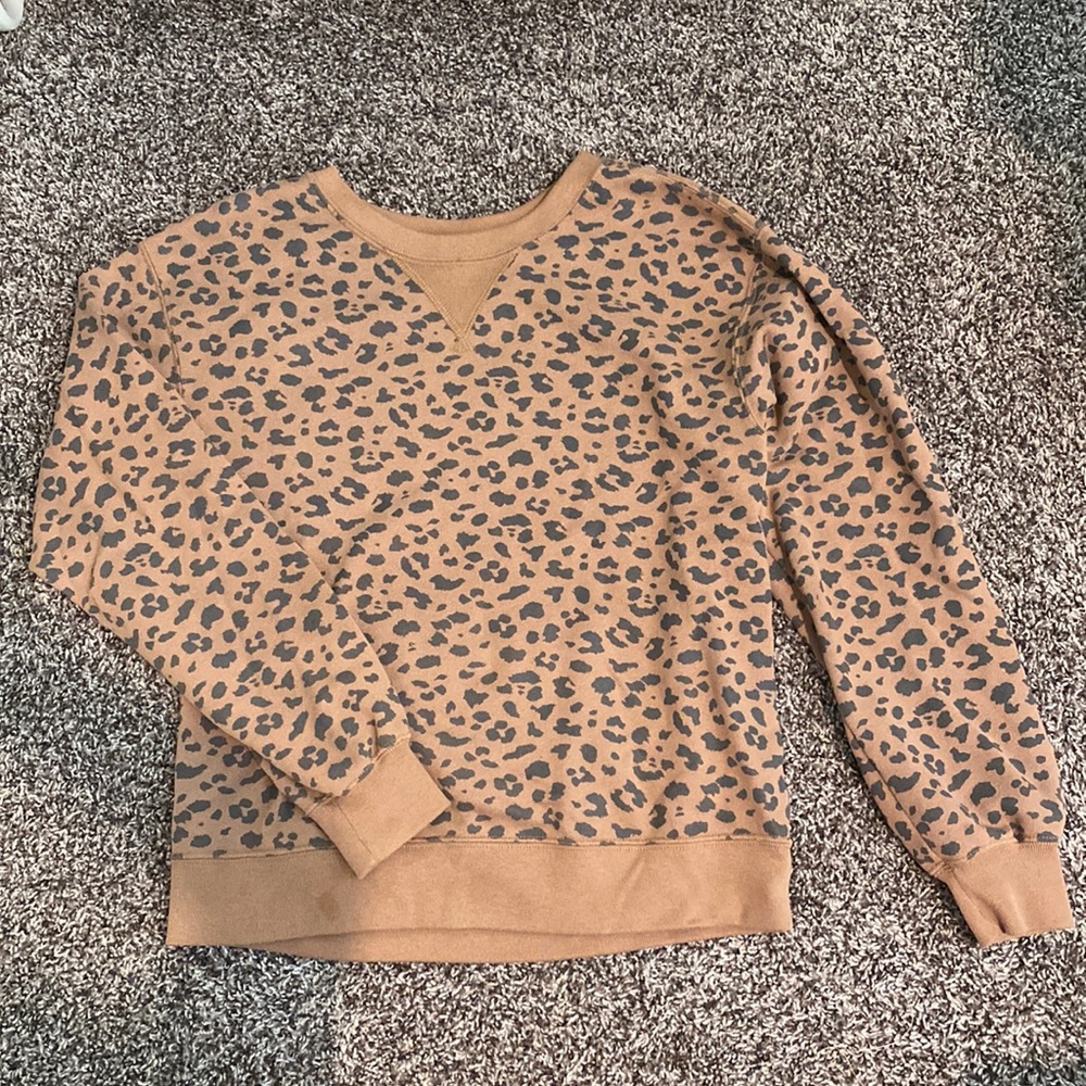 Abercrombie Cheetah Sweatershirt